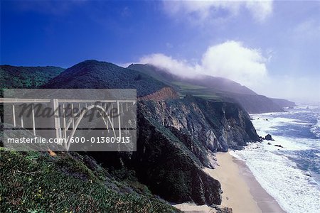 Bixby Creek Bridge, Highway 1, California, USA