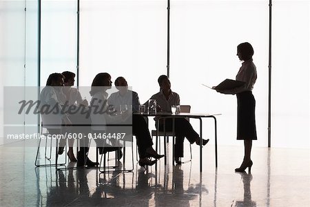 Business People in Boardroom