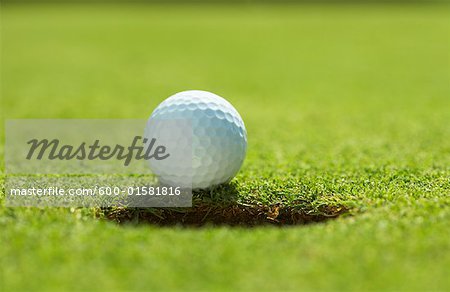 Close-Up of Golf Ball