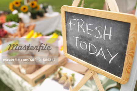 Sign at Farmers Market