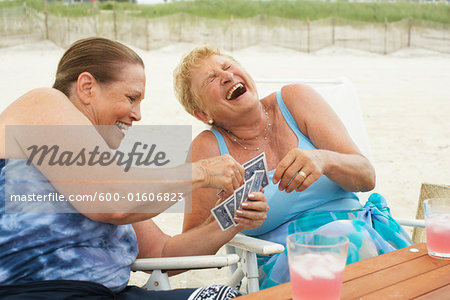 Friends Playing Cards