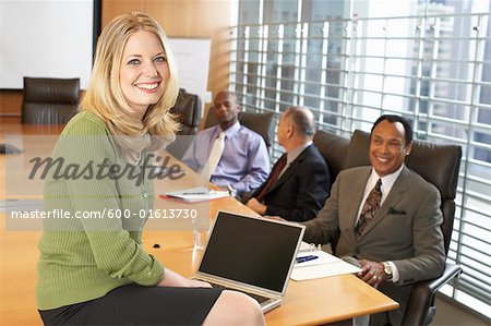 Business Meeting in Boardroom