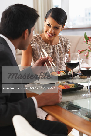 Couple Dining