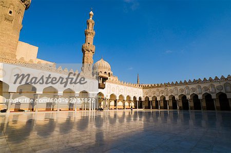 Al-Azhar Mosque, Khan Al-Khalili, Cairo, Egypt