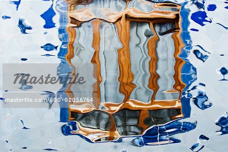 Glass Window, Casa Batllo, Barcelona, Catalunya, Spain