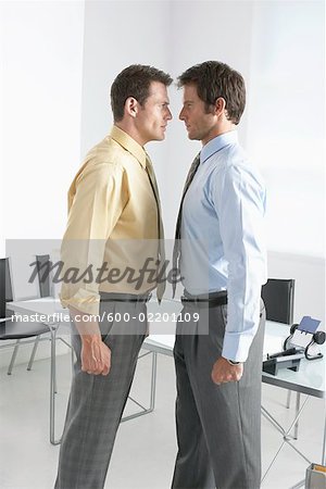 Businessmen Fighting - Stock Photo - Masterfile - Premium Royalty-Free,  Artist: Jerzyworks, Code: 600-02201109