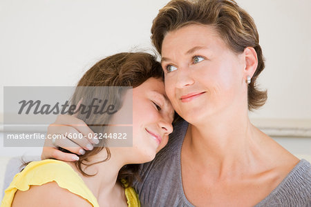 Portrait of Mother and Daughter