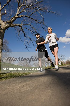 Couple Jogging