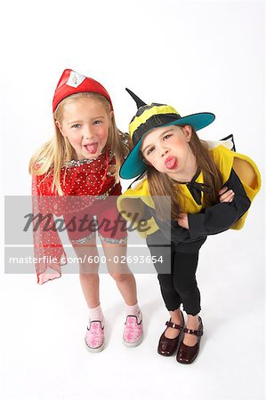 Girls in Costumes