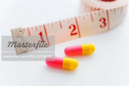 Pills and Measuring Tape