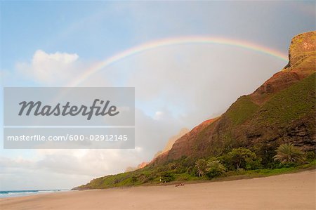 Kalalau Beach, Na Pali Coast, Kauai, Hawaii, USA