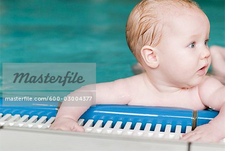 Baby in Swimming Pool