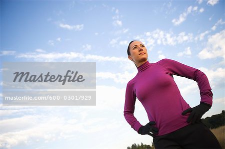 Portrait of Woman, Seattle, Washington, USA