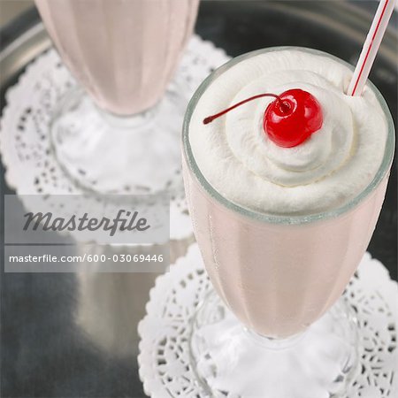 Strawberry Milkshakes