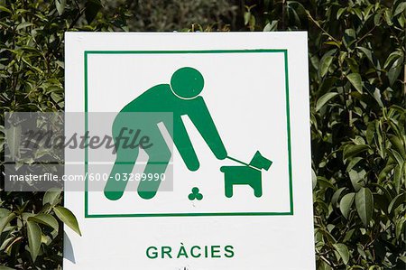Sign, Barcelona, Catalunya, Spain