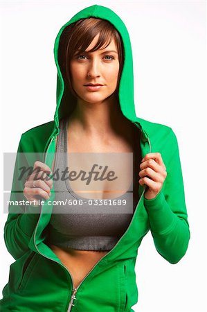 Girl wearing hoodie Stock Photos, Royalty Free Girl wearing hoodie Images