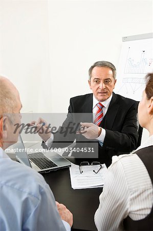 Businesspeople in Consultation