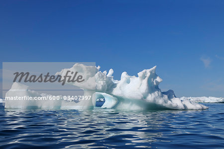 Drift Ice in Disko Bay, Ilulissat Icefjord, Ilulissat, Greenland