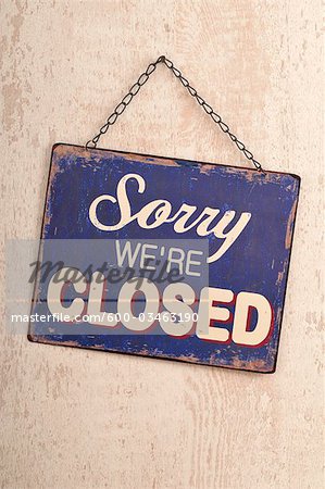 Closed Sign Closed Sign