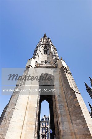 Bell Tower of Basilica of St Michael, Bordeaux, Aquitaine, France