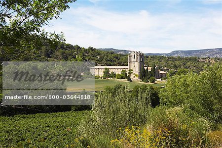 Lagrasse Abbey, Lagrasse, Aude, Languedoc-Roussillon, France