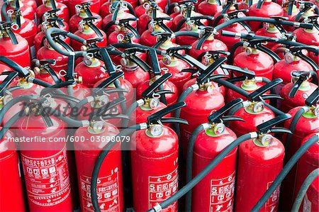 Fire Extinguishers, Beijing, China