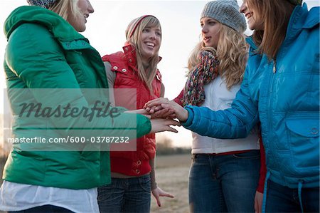 Teenagers in Huddle