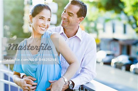 Couple on Balcony