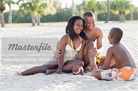 Family at Beach