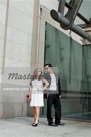 Portrait of Couple, Toronto, Ontario, Canada