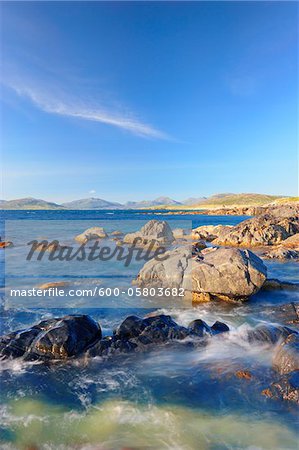 Rugged Coastline along Sound of Taransay, Isle of Harris, Outer Hebrides, Scotland Rugged Coastline along Sound of Taransay, Isle of Harris, Outer Hebrides, Scotland