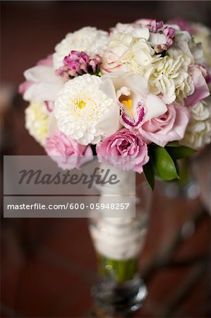 Bouquet of Flowers at Wedding, Toronto, Ontario, Canada