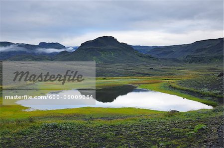 Lake, Volcanic Landscape, Eyjafjallajokull, South Iceland, Iceland