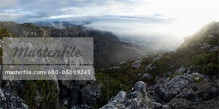 Camps Bay View From Table Mountain, Cape Town, Western Cape, Cape Province, South Africa