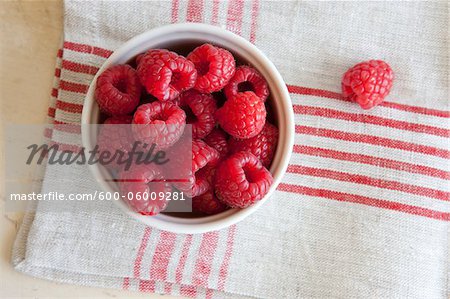 Raspberries in Ramekin