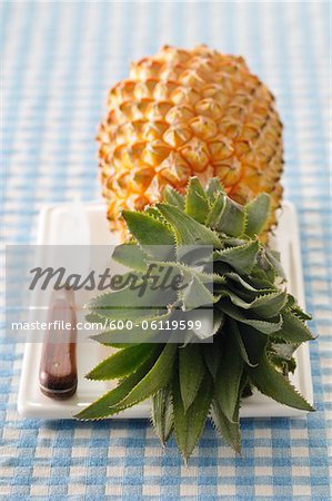 Pineapple and Knife