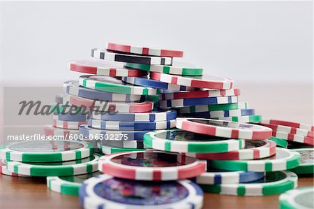 Pile of Poker Chips