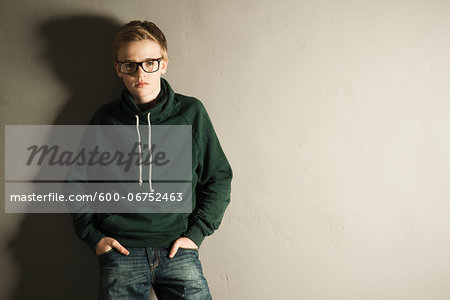Portrait of Boy, Studio Shot