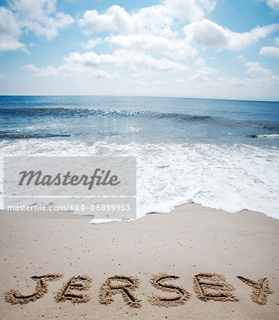 View of Jersey Shore, New Jersey, USA