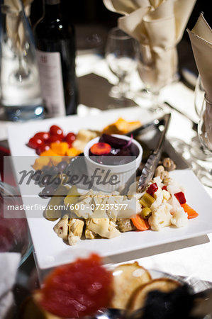 Tray Of Appetizers At Wedding Reception Toronto Ontario Canada