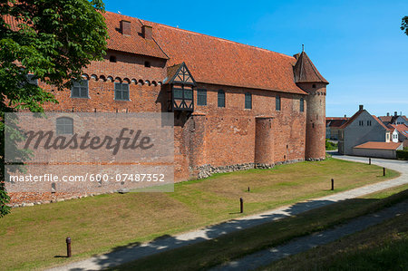 Nyborg Palace, Nyborg, Fyn Island, Denmark