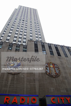 Radio City Music Hall, Midtown Manhattan, New York City, New York, USA Radio City Music Hall, Midtown Manhattan, New York City, New York, USA