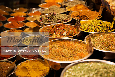 Spices, Chelsea Market, New York City, New York, USA