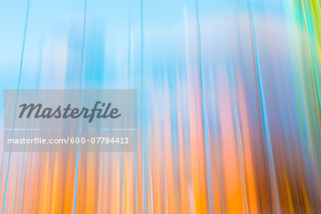 Abstract Blue and Orange Background