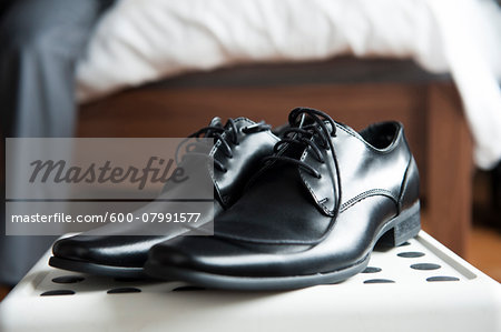Close-up of Men's Dress Shoes Close-up of Men's Dress Shoes