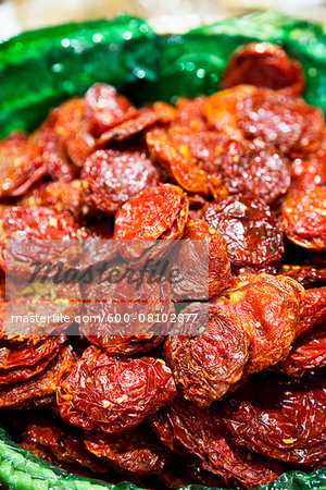 Close-up of Dried Tomatoes