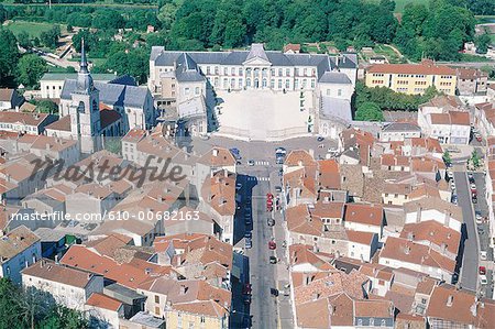 France, Lorraine, Commercy, the town and the castle