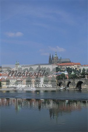 Czech Republic, Prague, Prague Castle and Saint Vitus Cathedral
