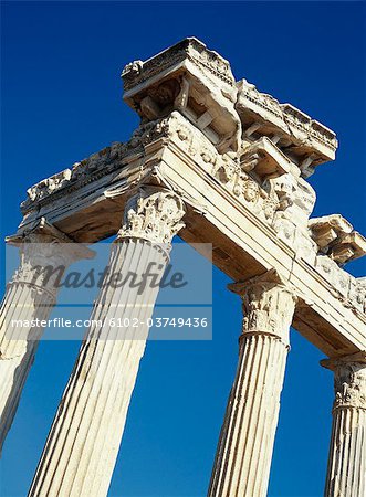 A ruin in Rhodes, Greece.