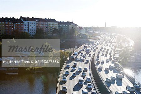 Traffic, Stockholm, Sweden.